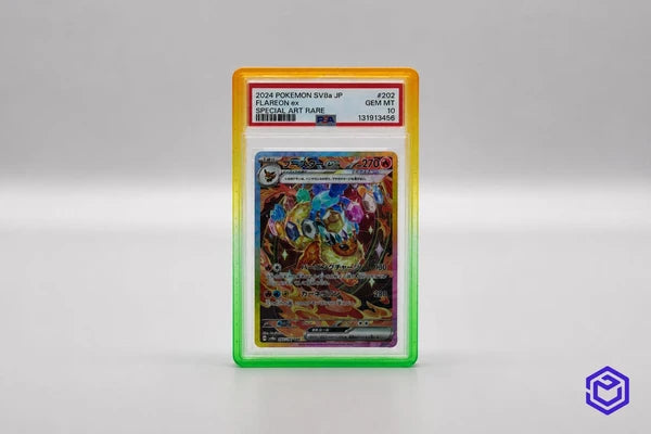 Ace Acryl Guard – PSA Slab Beschermer Oranje/Groen