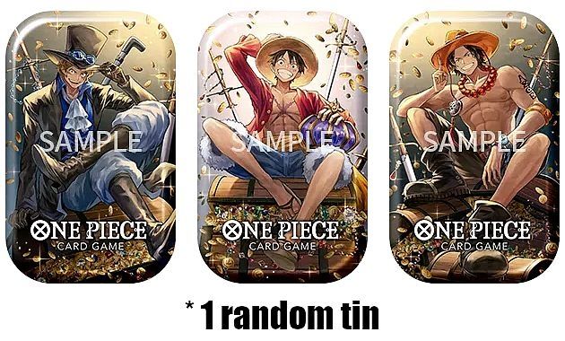 (Pre-order) - One Piece TS03 Tin Pack Set (2 Boosters)