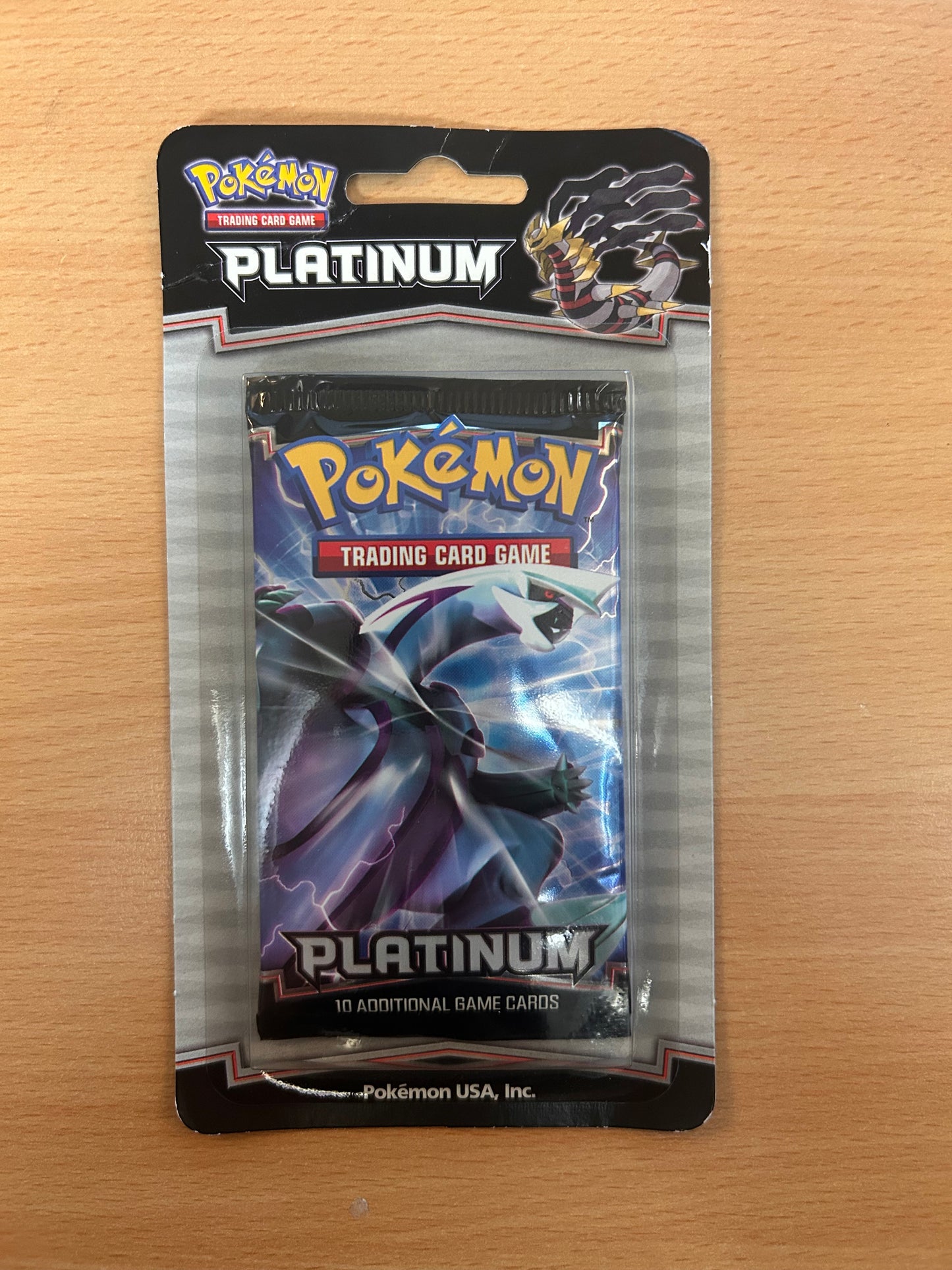 Pokémon Platinum Booster Blister (Dialga Art)
