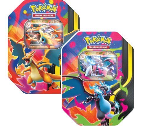 Pre-order: Mega charizard EX Tin (set van 2)