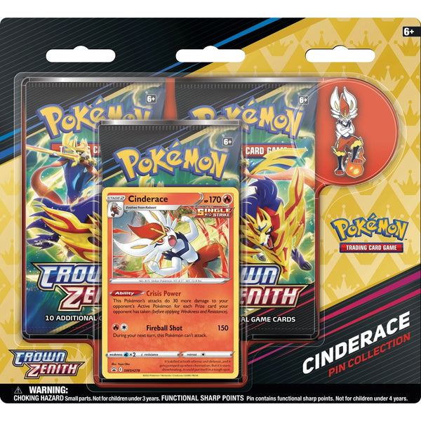 Crown Zenith 3-Pack Blister Pin Collection