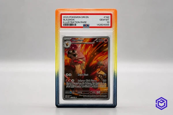 Ace Acryl Guard – PSA Slab Beschermer Blauw/Geel/Oranje