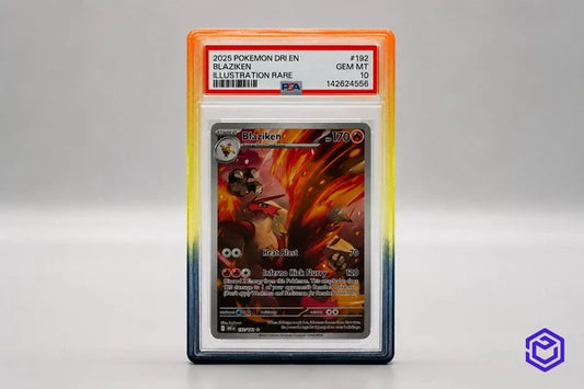 Ace Acryl Guard – PSA Slab Beschermer Blauw/Geel/Oranje