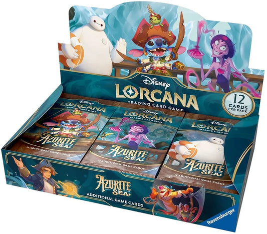 Disney Lorcana - Azurite Sea - Booster Box - Chapter 6