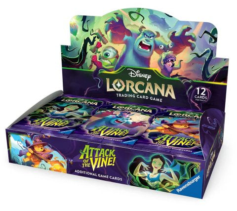 Pre-order: Disney Lorcana - Attack of the Vine! Boosterbox (24 boosters)