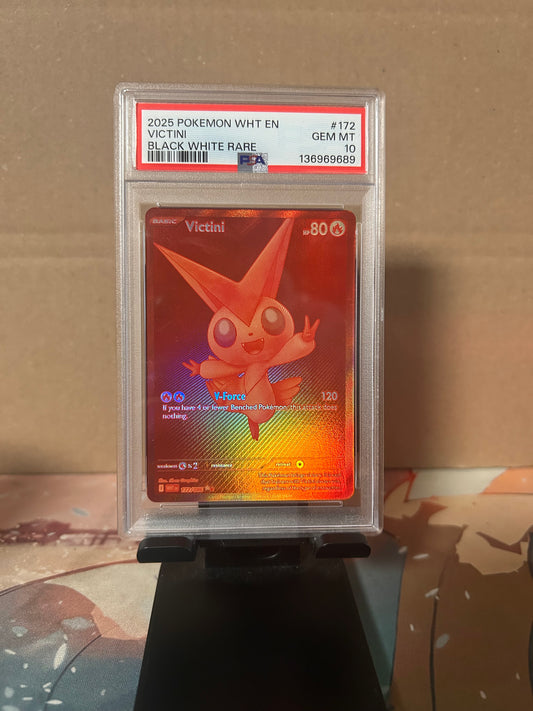 PSA 10 Victini WHT 172