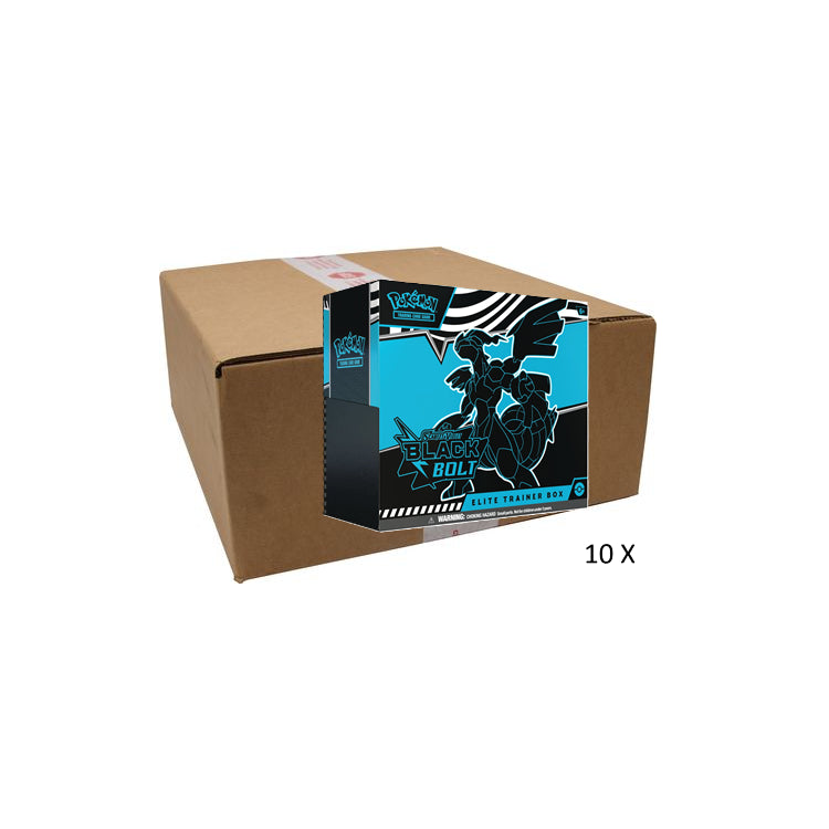 Black Bolt Elite Trainer Box Case | Pokémon | Sofort lieferbar
