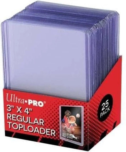 Ultra Pro Regular Toploader 3"x 4" 25 stuks