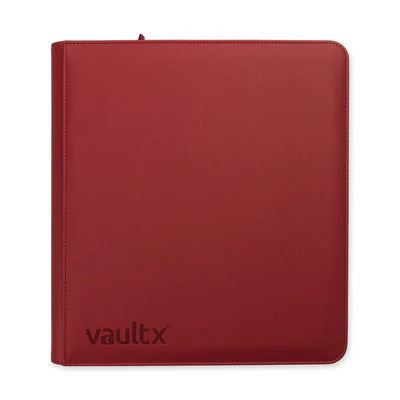 Vault X Binder Special Edition - 12-pocket Metallic Rood