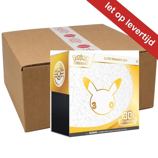 Pokémon 30th Celebration Elite Trainer Box Case | Vorbestellung