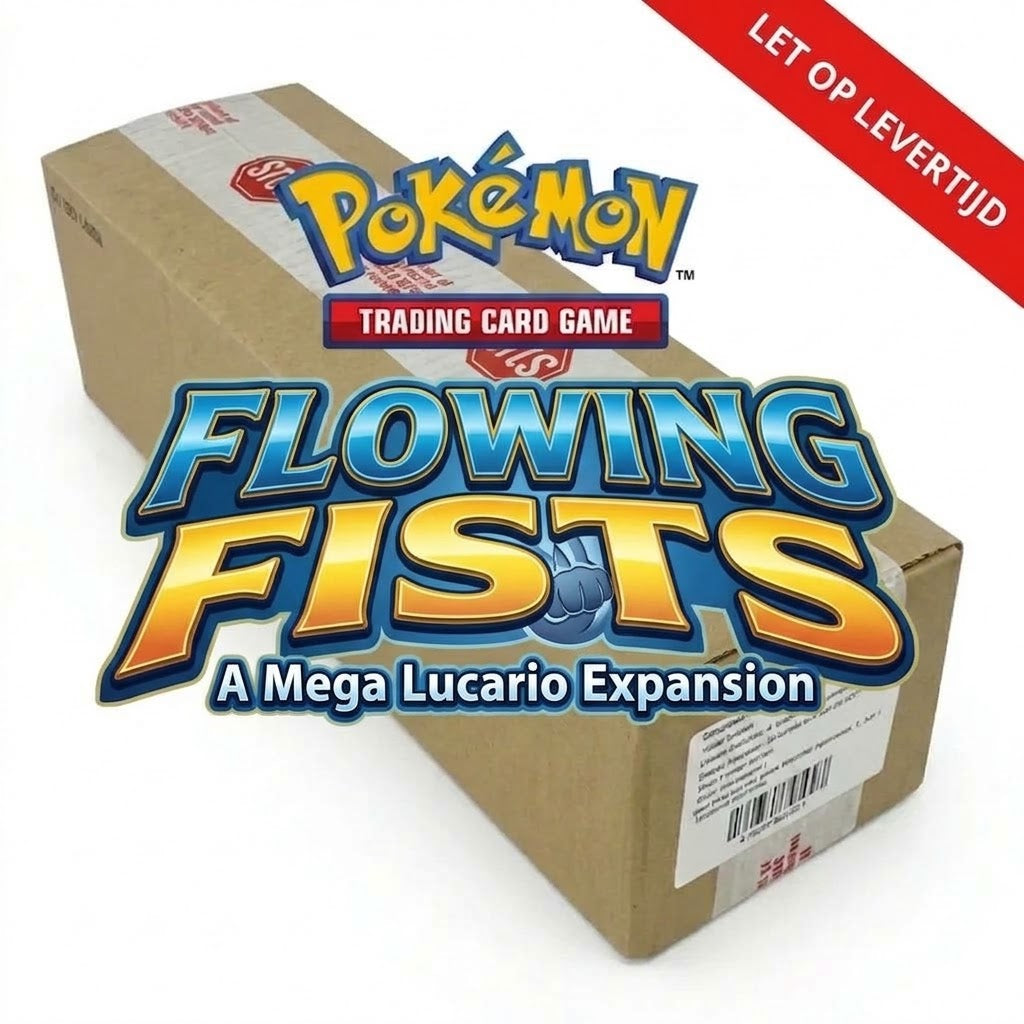 Flowing Fists Booster Box Case (6x) | Pokémon Mega Evolution | Pre-order