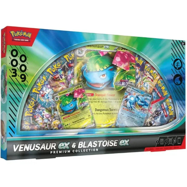 Venusaur & Blastoise USA Collection Box