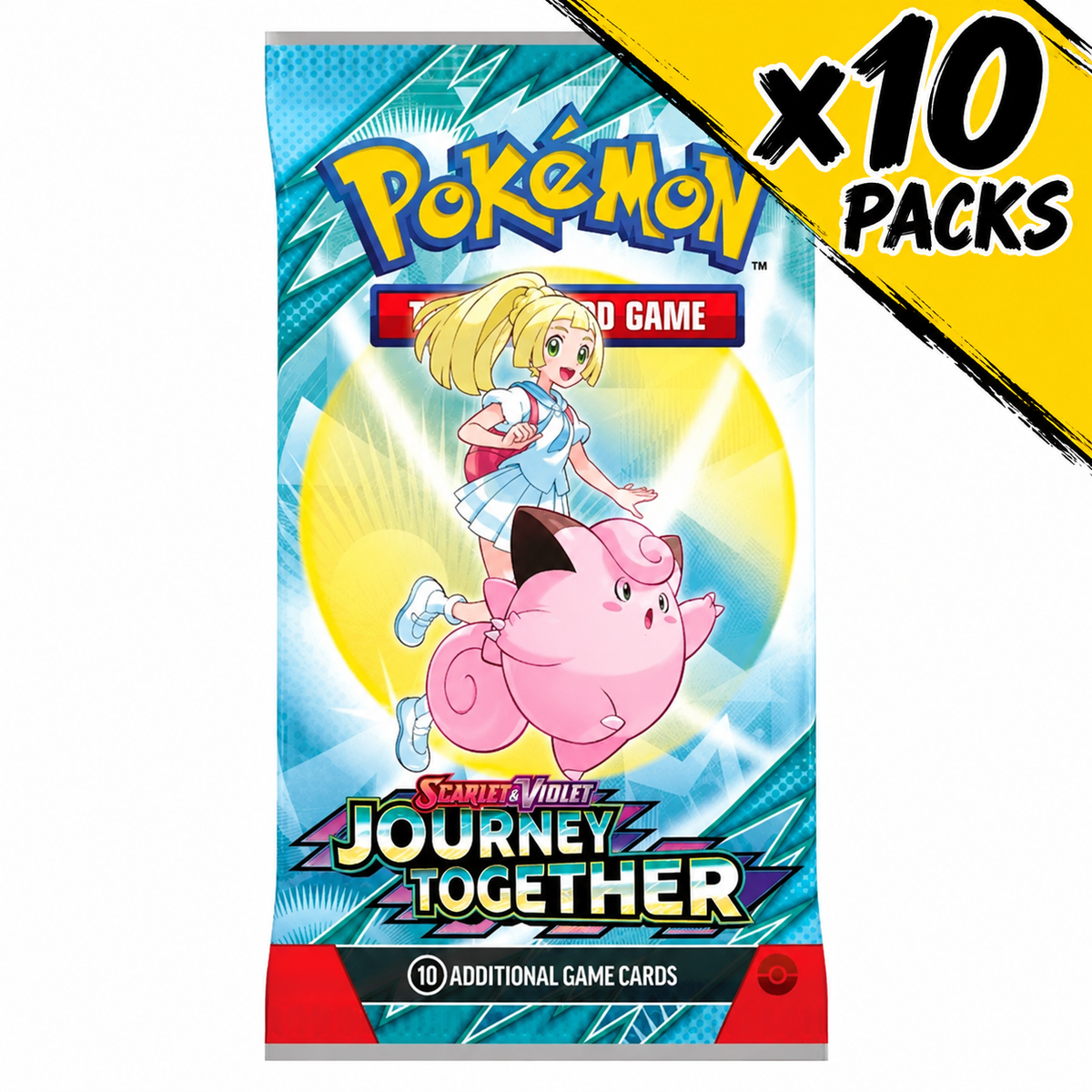 Journey Together Boosterpack x10 | Pokémon Scarlet & Violet