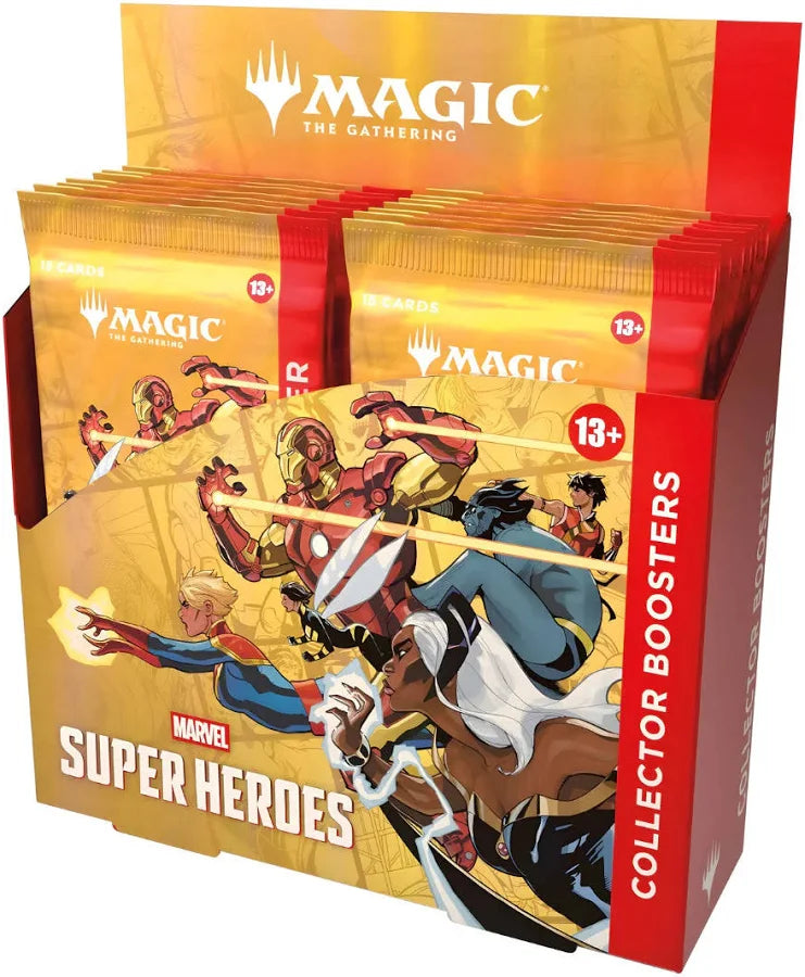 Magic: The Gathering - Marvel Super Heroes Collector Boosterbox (12 boosters)