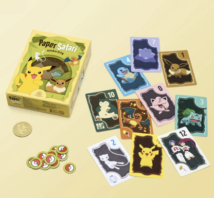 Paper Safari: Pikachu & Friends – Pokémon Collection Box