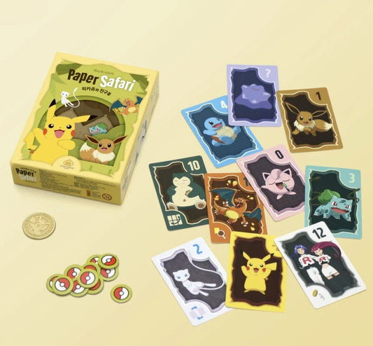 Paper Safari: Pikachu & Friends – Pokémon Collection Box