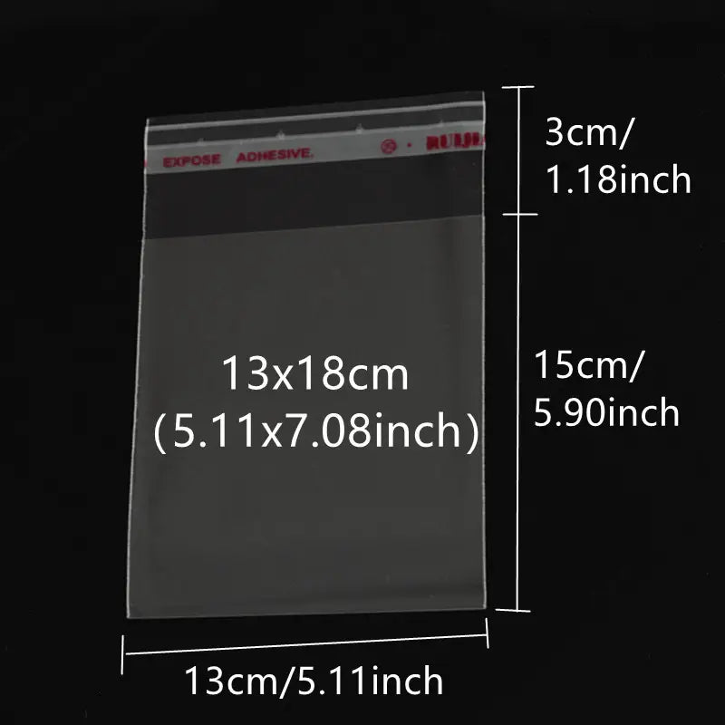 Celofaan 13x18 (100 pcs)