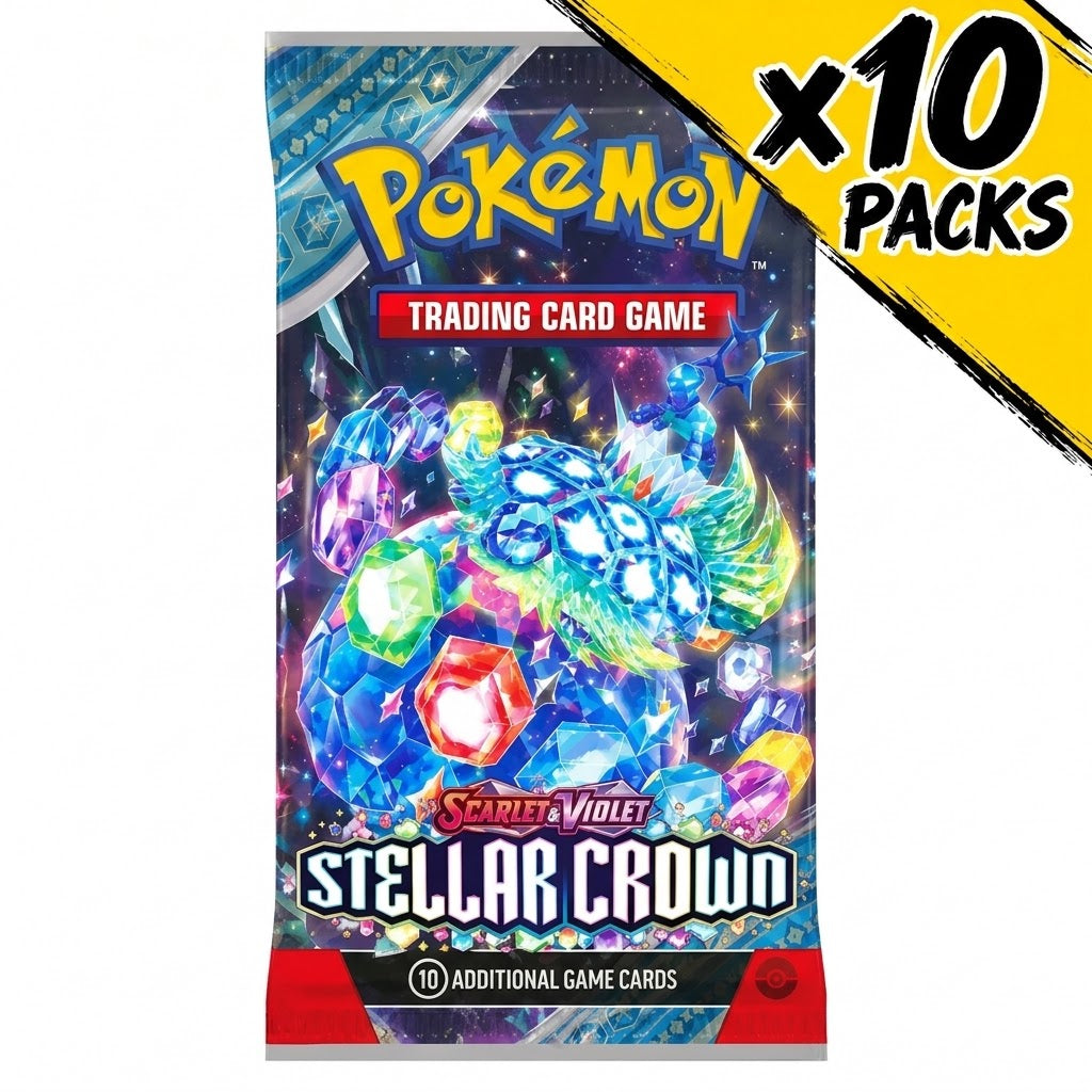 Stellar Crown Boosterpack x10 | Pokémon Scarlet & Violet