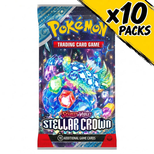 Stellar Crown Boosterpack x10 | Pokémon Scarlet & Violet