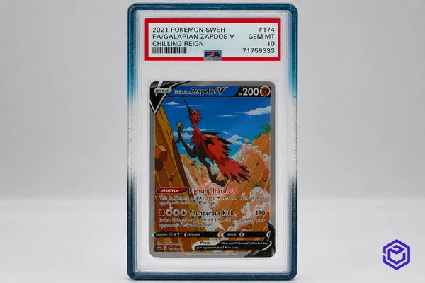 Ace Acryl Guard – PSA Slab Beschermer Zwart/Wit/Blauw